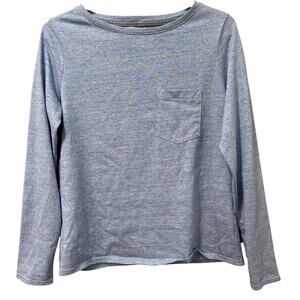 Ridgecut Women's Long Sleeve Pocket Work Tee Blue Heather Small